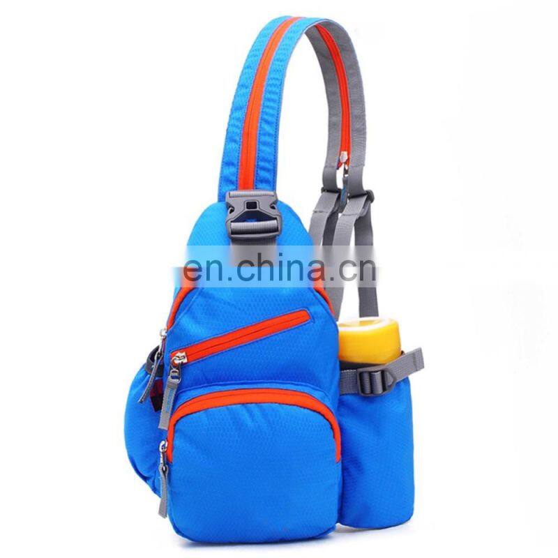 Packable Shoulder Backpack Sling Nylon Chest Bag Men