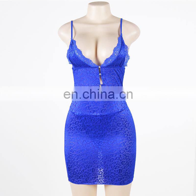 2017 Wholesale hot sexy transparent sexy nighties for women