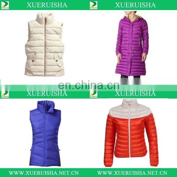 female high quality down jacket for winter wear