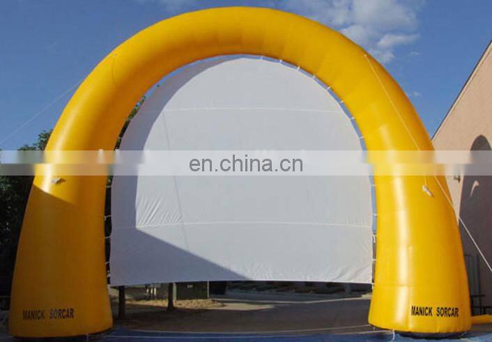 inflatable white Advertising arch dome tent for promotion