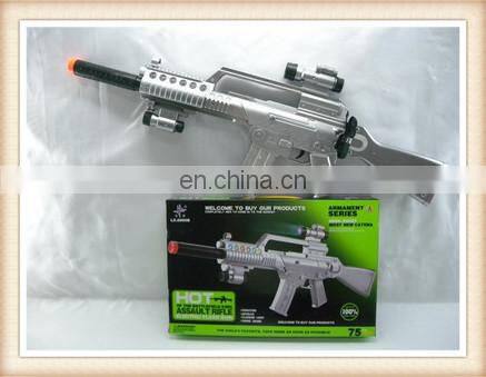 electric flashing plastic fireworks toy gun