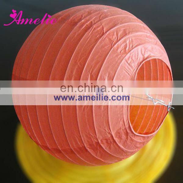 A18PL Christmas decoration round paper lantern