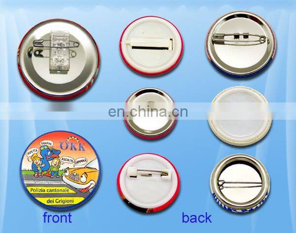 China factory wholesaler designed metal button badge for gifts