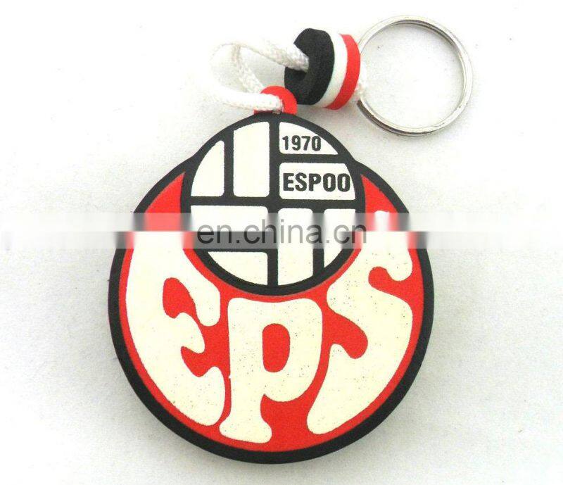 custom printing floating EVA foam keychain