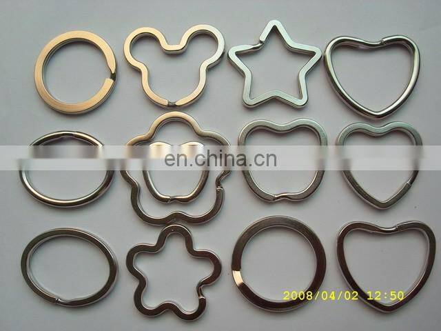 Wholesale custom metal key ring holder/ key chain holder
