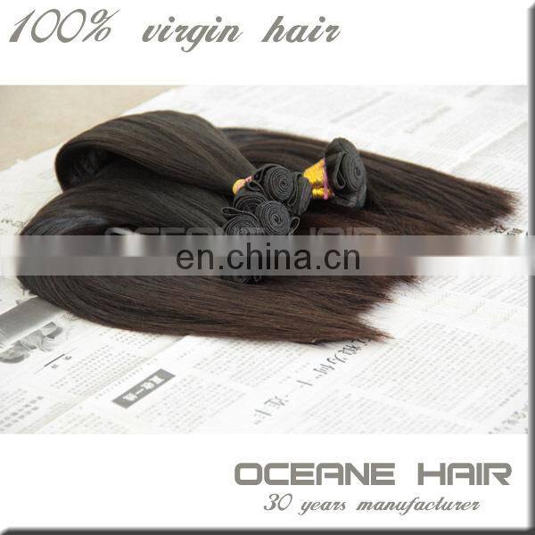 Fumi hair double weft Indian hair, Peruvian hair, Malaysian hair 3 bundles hair weaving