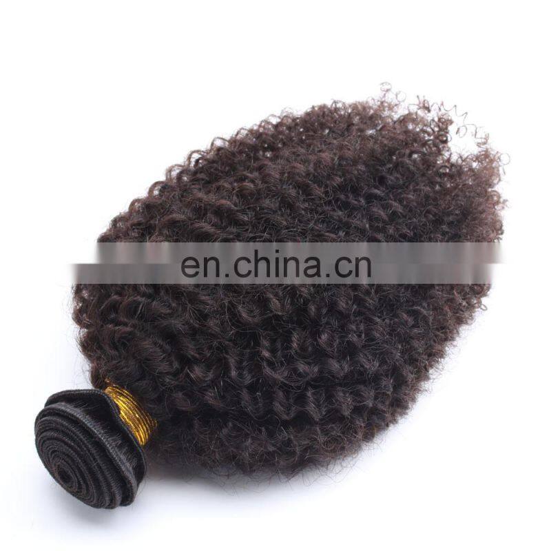 Top quality virgin hair Afro wave hair weave