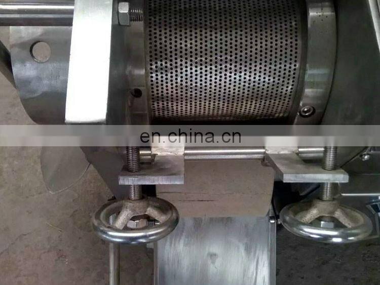 fish meat separating machine , fish bone removing / remover machine