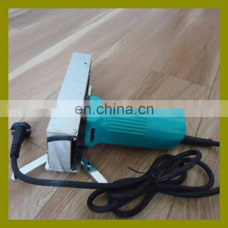 Electric portable window door cleaning machine for PVC profile removing welding seam