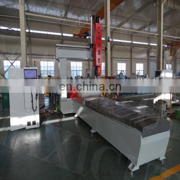 aluminum profile drilling milling cutting machine CNC type