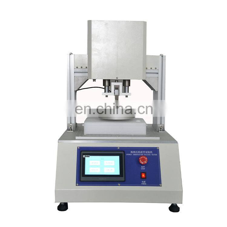 Sponge Foam Compression Test Equipment Servo Indentation Deflection Tester Lab Hardness