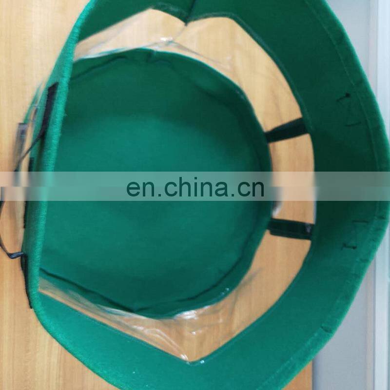 customized felt potato growing bag with transparent window