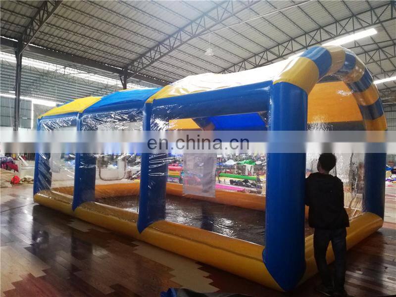Children mobile Inflatable water pool with Cover