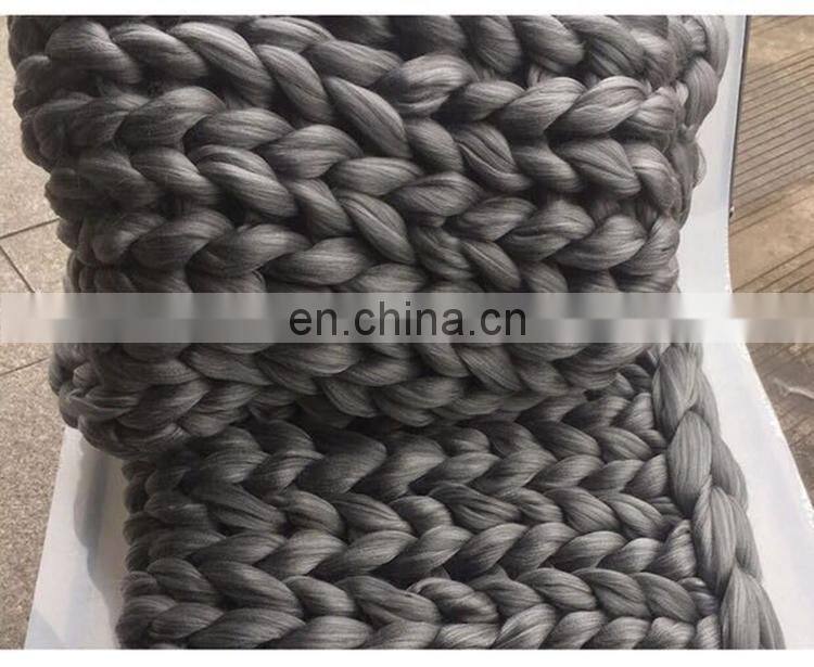 Chunky wool like 100% bulky acrylic thick yarn for arm knitting