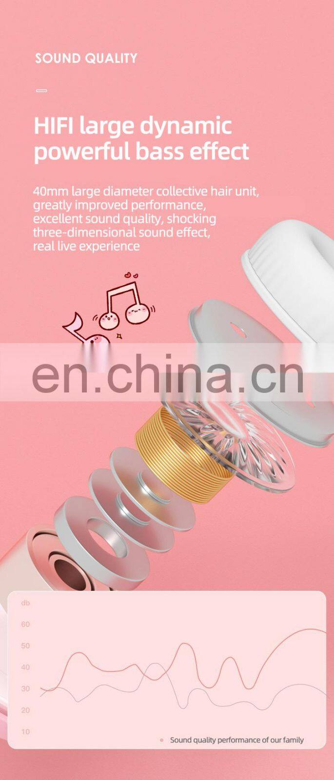 Bt_Headphones_Wireless hot Amazon 2021 News Product M6 Cute Odm&Oem Factory Wholesale Mobile Phone Wireless Earphones Headphones