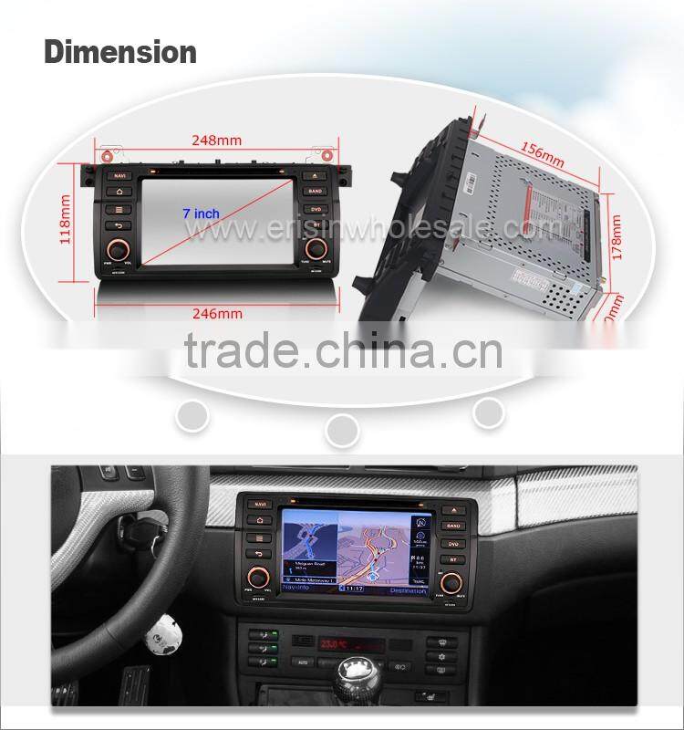 Erisin ES2046B 7" Android 4.4.4 Touch Screen E46 M3 Car DVD Player