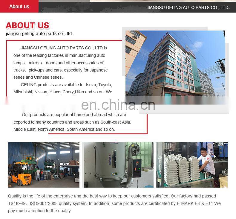 New Auto heavy truck door mirror with E-MARK