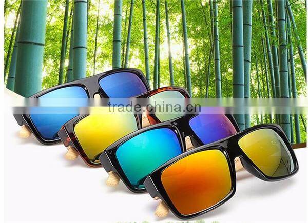 OEM custom private label fashion bamboo wood sunglasses 2016