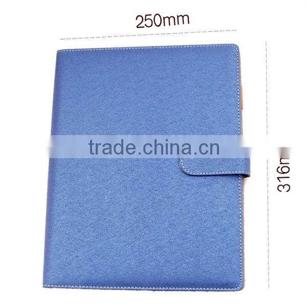 High quality colorful PU leather daily notebook buckles notebook with lock hardcover notebook