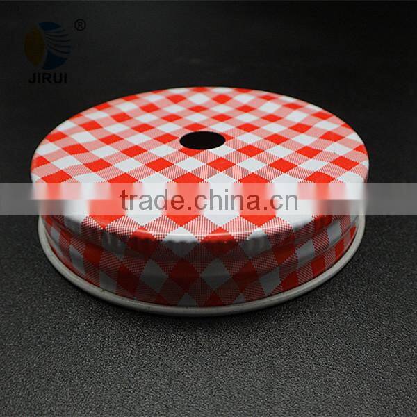 70mm tinplate cap for drinking mason jar