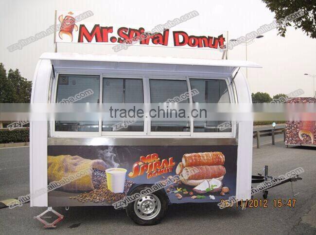 Mobile Food Trailer, Fried Ice Cream Food Cart, Food Truck