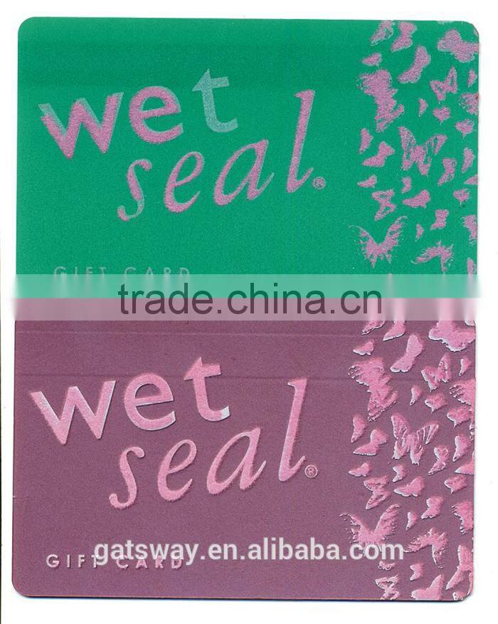 Professional Card Design Pvc Transparent Card