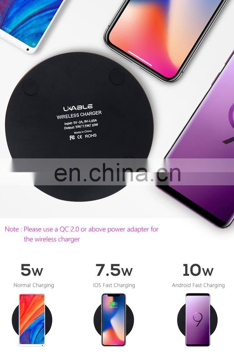 15W android telefone celular wireless fast caricabatterie