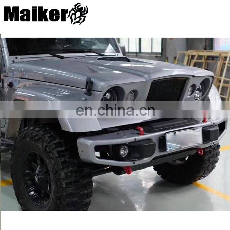 4x4 Fiberglass Body Kits for Jeep Wrangler JK Auto Parts Retro Hood Grille Fender for wrangler
