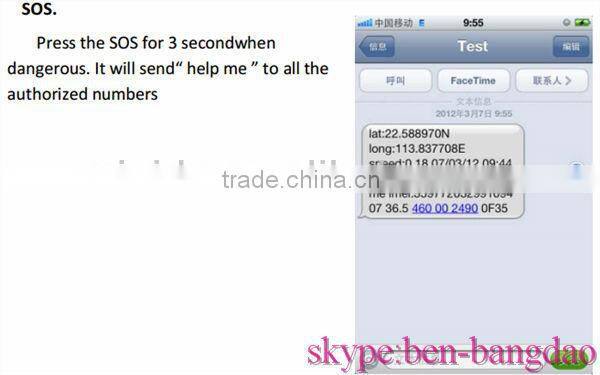 Lurker Rear-view Mirror Car GPS Tracker With Forever Free Real-time Online Tracking Platform