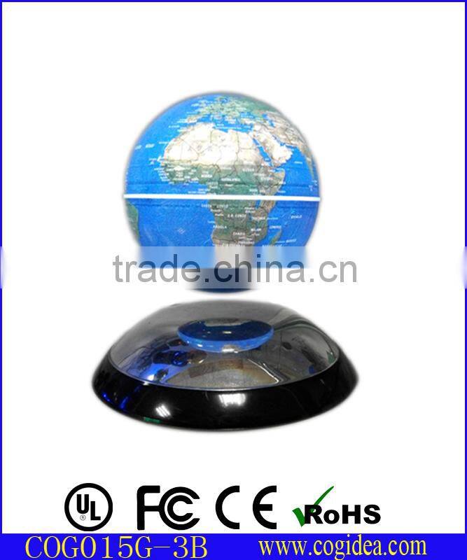 3 inch Anti Gravity Rotating Magnetic Levitation Globe For Gift