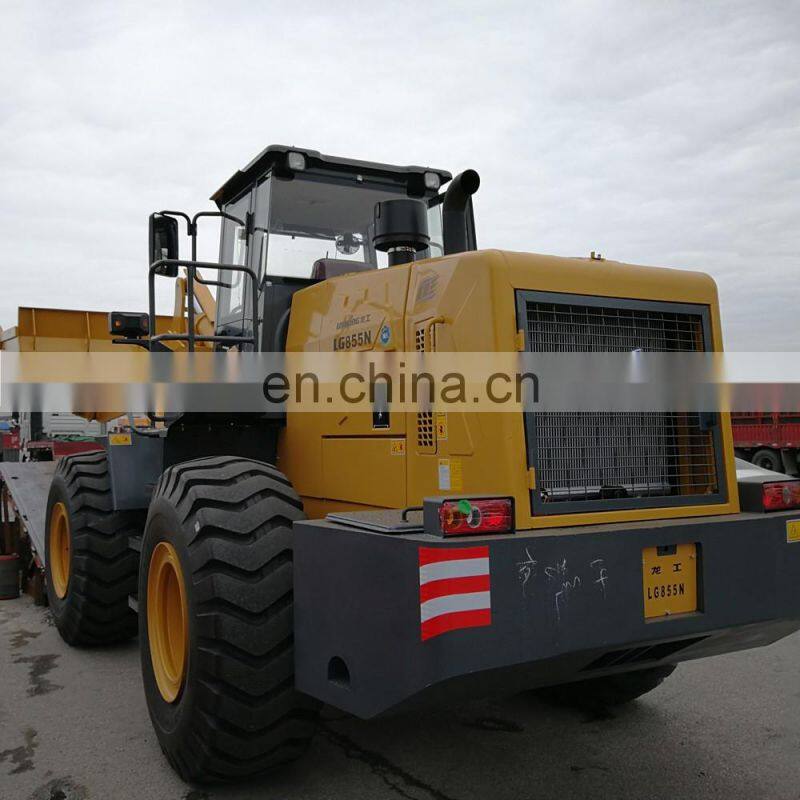 Most Popular LONKING 5 ton Wheel Loader LG855N with Pilot Control