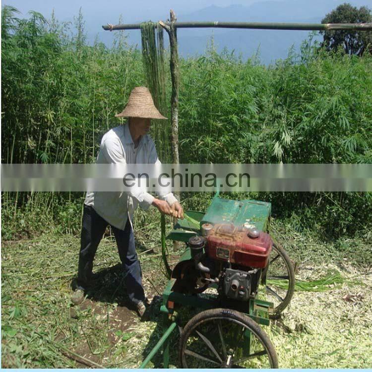 banana stem decorticator Jute Decorticating Pineapple leaf Peeling Machine