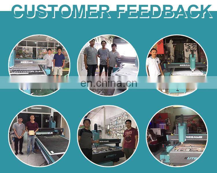 UTECH 800W Spindle motor 3040 cnc engraving machine for plastic