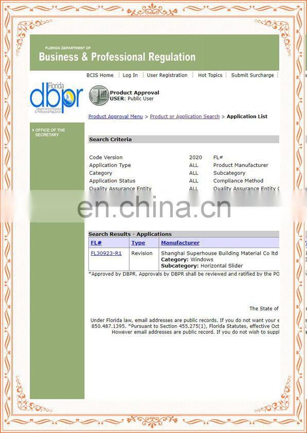 Superhouse City center high level curtain wall window wall screen aluminum tempered glass door window