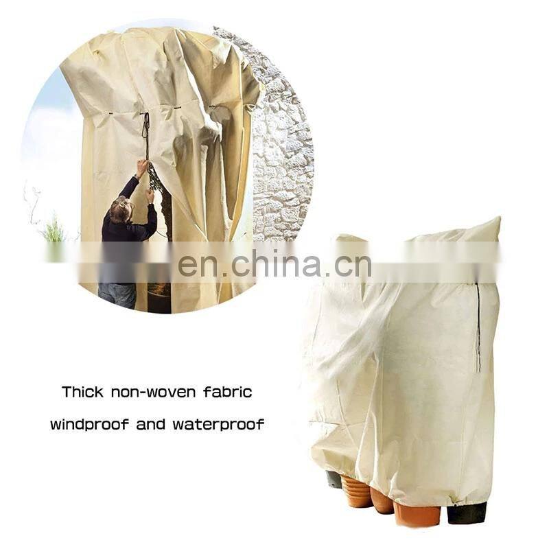 Plant Cover Winter Warm Cover Tree Shrub Plant Protecting Bag Frost Protection for Yard Garden Plants Small Tree