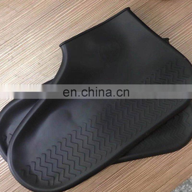 Recyclable Silicone Overshoes Reusable Waterproof Rainproof women Men Shoes Covers