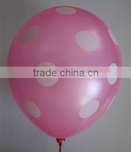 100% natural latex balloon for birthday party decoration