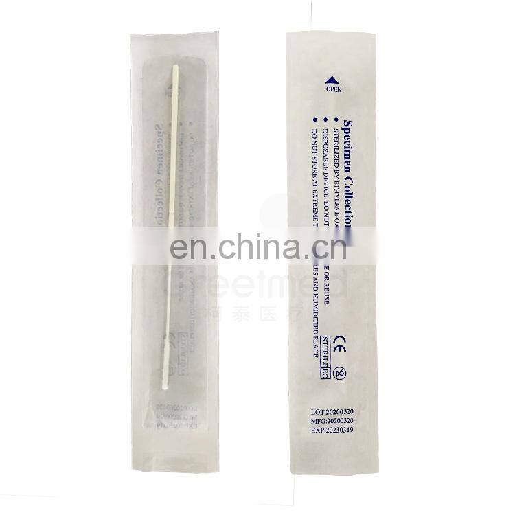 500 pcs cotton test oropharyngeal nasopharyngeal swab