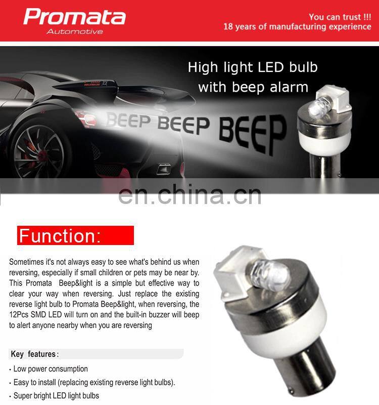 Halogen P21w Ba15s 1156 1157 Auto Parking Tail Light Bulbs Car Reversing Lights