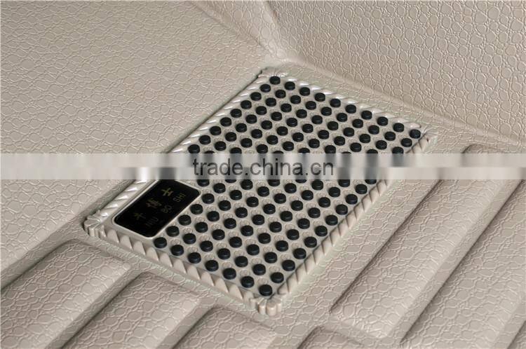China factory popular beige car kick mat 3d car mat