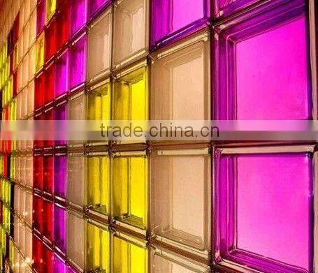 for decorative the house Colors glass brick/decorative block tile