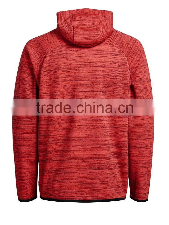 OEM man gym hoodies zip up lightweight cotton sport hoodies