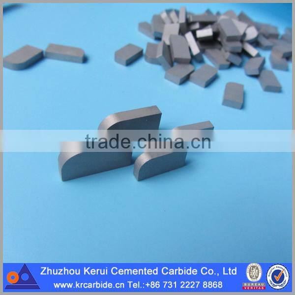 ANSI P20/P30/P40 welding tips tungsten carbide tips for brazed tool bits