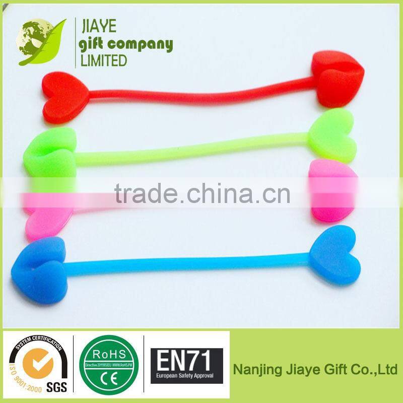 SiliconeHeart Shape Bread Bag Seal Clip/Food Storage Clip