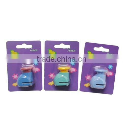 Craft paper punch set, novelty different pattern plastic craft punch set