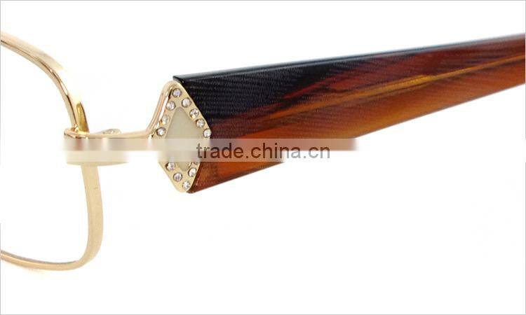 Full-rim metal gentleman classic optical glasses frames korea