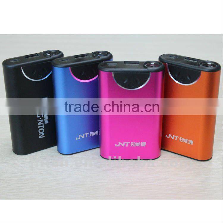 5400/6000/6600/7800/8400mAh rechargeable protable OEM power bank charger supply for Andriod phones MP015