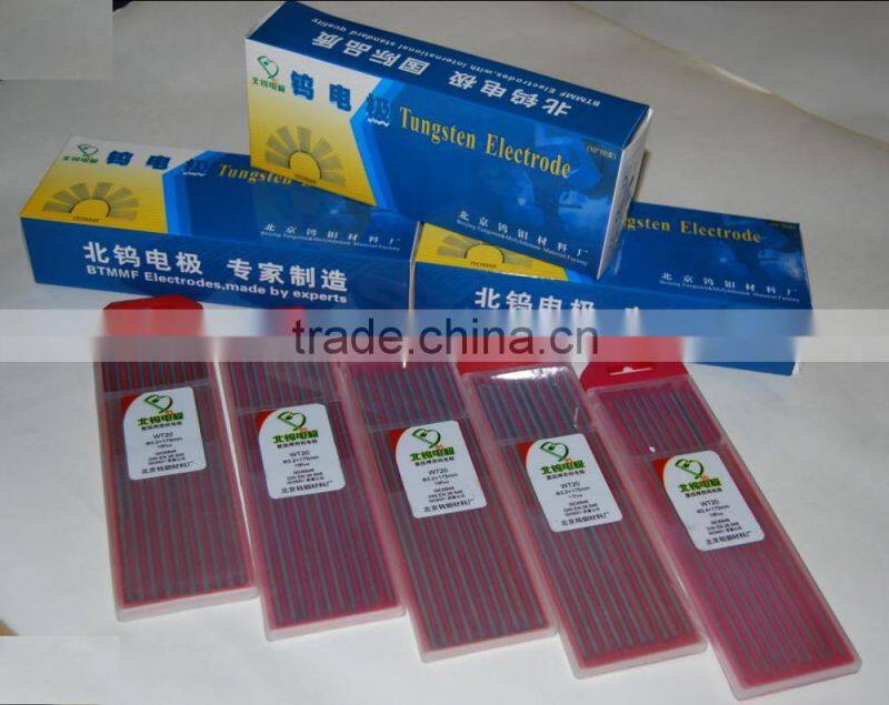 Beijing brand thorium tungsten weld electrodes 10 pieces/pack