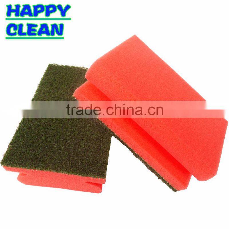 Good quality Colorful Sponge Scouring Pad