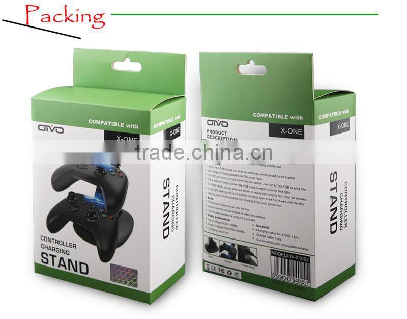 Wholesale dual cool system console stand, cap for ps4 controller, portable charger power bank
